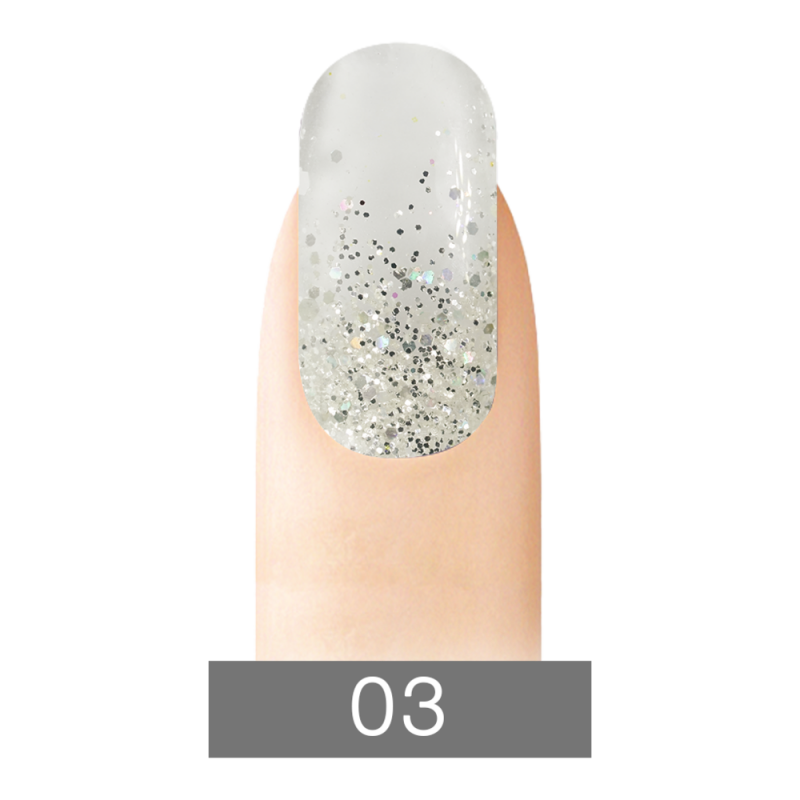 Cre8tion Nail Art Glitter, 003, 0.5oz KK1031 